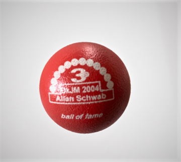 3D ball of fame DKJM 2004 Allan Schwab (1 stk, kX)